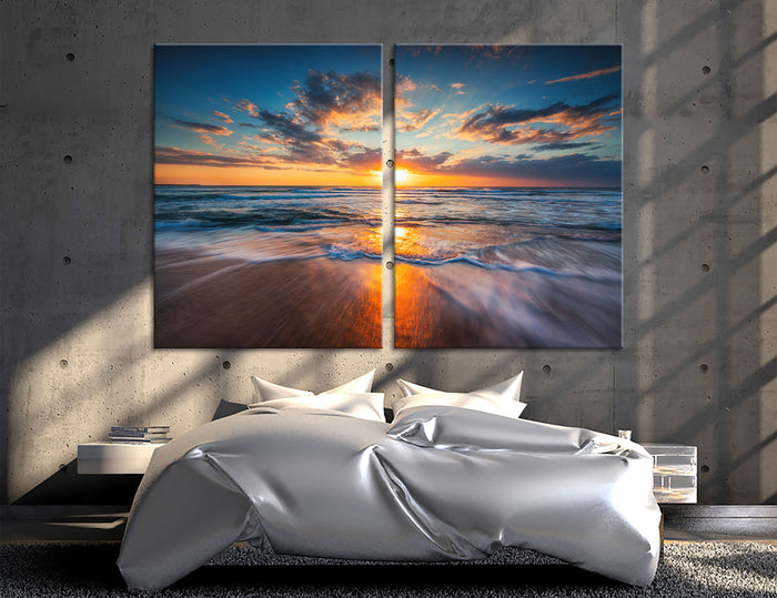 Ocean Sunset Wall Decor