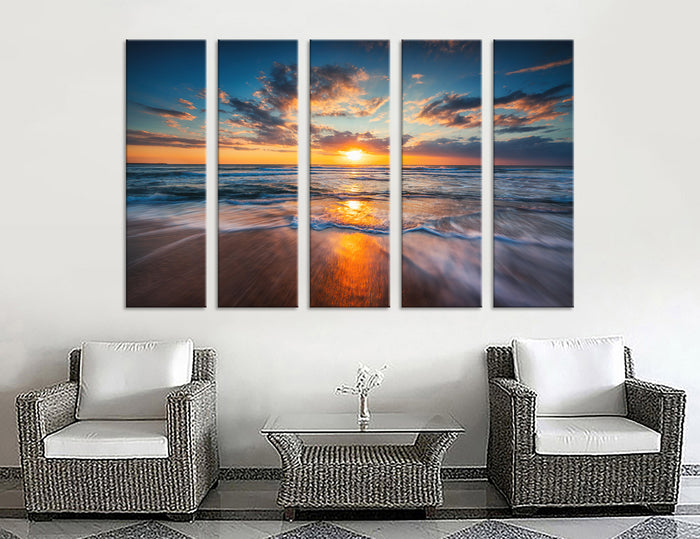 Ocean Sunset Wall Art