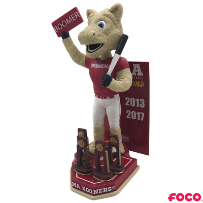 Oklahoma Sooners NCAA Softball National Champions Bobblehead