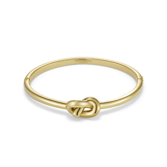 Olivia Burton Lover's Knot Bangle - Gold