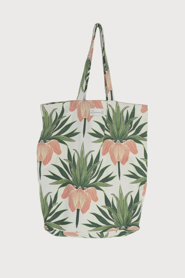 One Hundred Stars Canvas Bag Deco Bud - Ivory