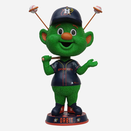 Orbit Houston Astros 2023 Round BaseCity Connect Bighead MLB Baseball Bobblehead