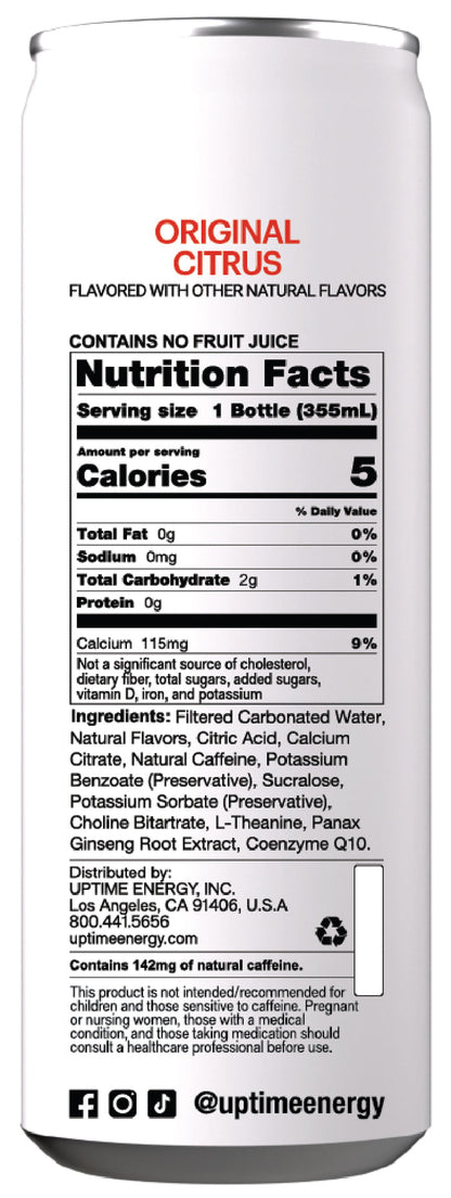 Original Citrus Zero Sugar 12 Pack
