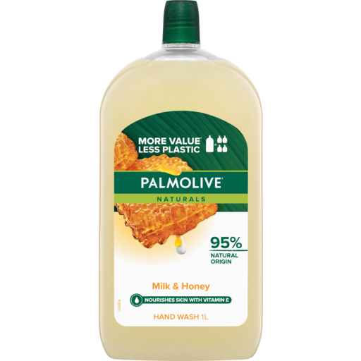 Palmolive Milk & Honey Liquid Hand Wash 1L Refill