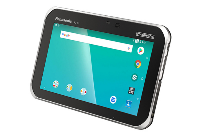 Panasonic FZ-L1 ToughPad Business Tablet – 7" HD Gloved Multi Touch, 8GB / 2GB, WiFi, BT, 4G LTE AT&T/Verizon, NFC, Camera, SE4710 2D Barcode Scanner
