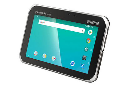 Panasonic FZ-L1 ToughPad Business Tablet – 7" HD Gloved Multi Touch, 8GB / 2GB, WiFi, BT, 4G LTE AT&T/Verizon, NFC, Camera, SE4710 2D Barcode Scanner