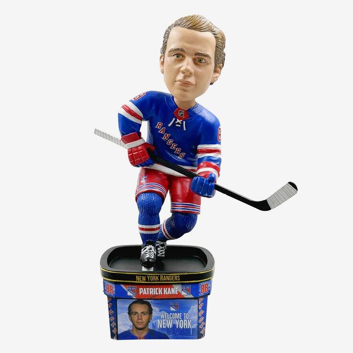 Patrick Kane New York Rangers Next Stop NHL Hockey Bobblehead
