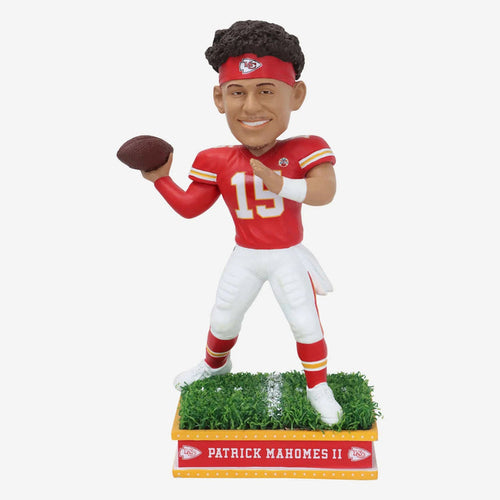 Patrick Mahomes Kansas City Chiefs Field Star NFL Football Bobblehead
