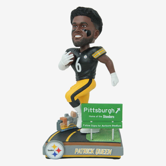 Patrick Queen Pittsburgh Steelers Next Stop NFL Football Bobblehead