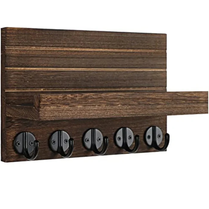 Paxton Wall Key and Mail Shelf