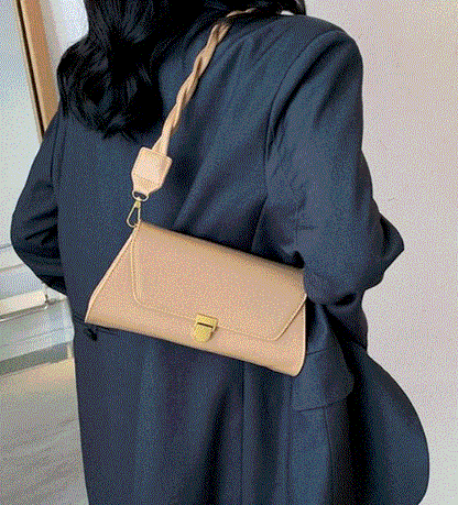PB103 Mocha Twisted Strap Purse