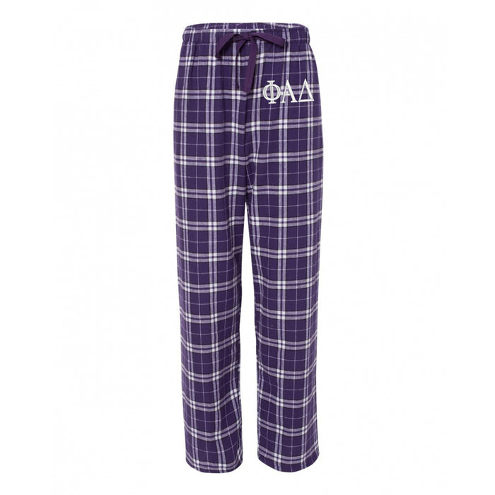 Phi Alpha Delta Flannel Pants