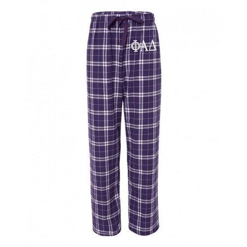 Phi Alpha Delta Flannel Pants