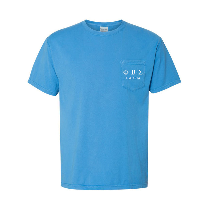 Phi Beta Sigma Short Sleeve Pocket Tee