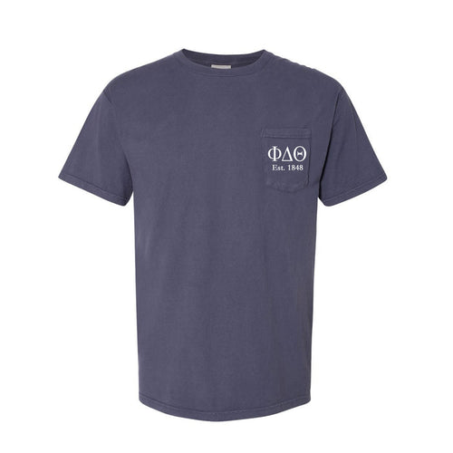 Phi Delta Theta Short Sleeve Pocket Tee