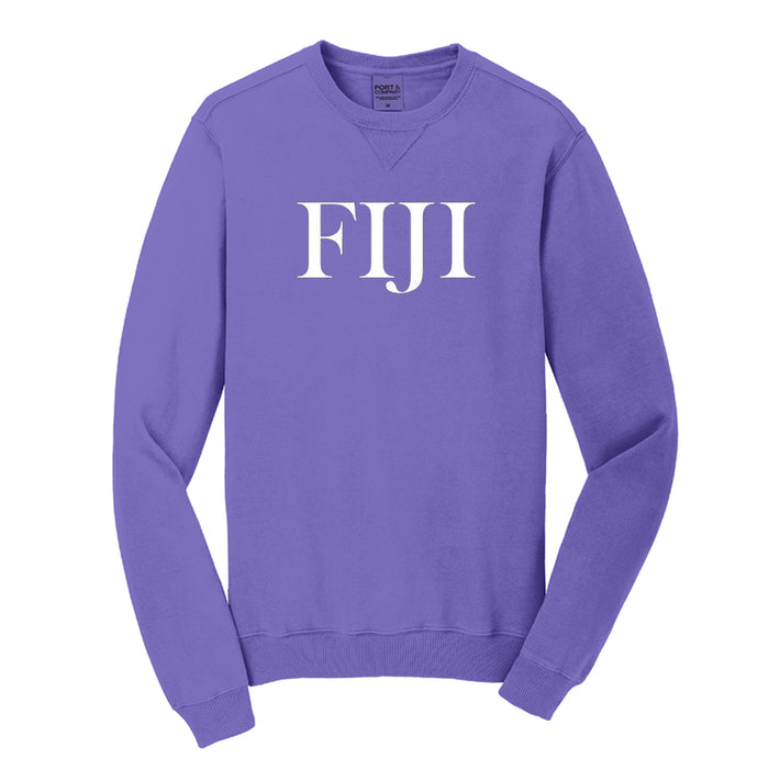 Phi Gamma Delta Beach Washed Crewneck Sweatshirt