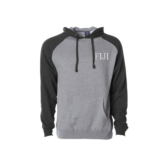 Phi Gamma Delta Raglan Hooded Sweatshirt