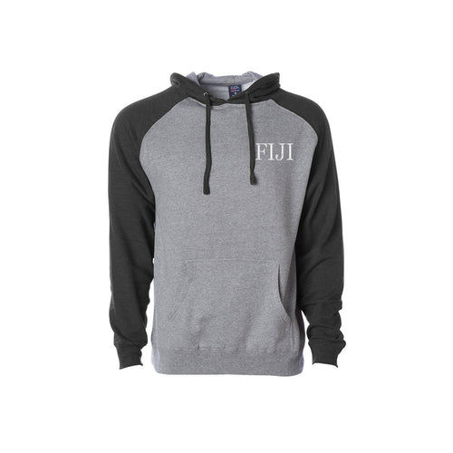 Phi Gamma Delta Raglan Hooded Sweatshirt