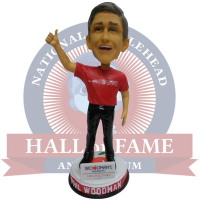 Phil Woodman Woodman's Markets Bobblehead - National Bobblehead HOF Store