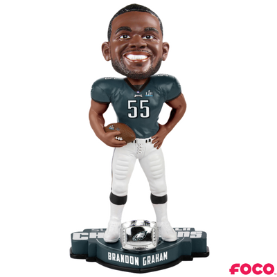 Brandon Graham Philadelphia Eagles Super Bowl LII Champions Bobblehead