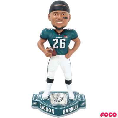 Philadelphia Eagles Super Bowl LIX 59 Champions Bobbleheads