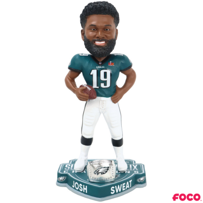 Philadelphia Eagles Super Bowl LIX 59 Champions Bobbleheads