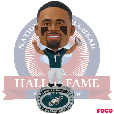Philadelphia Eagles Super Bowl LIX Champions Ring Base Bighead Bobbleheads