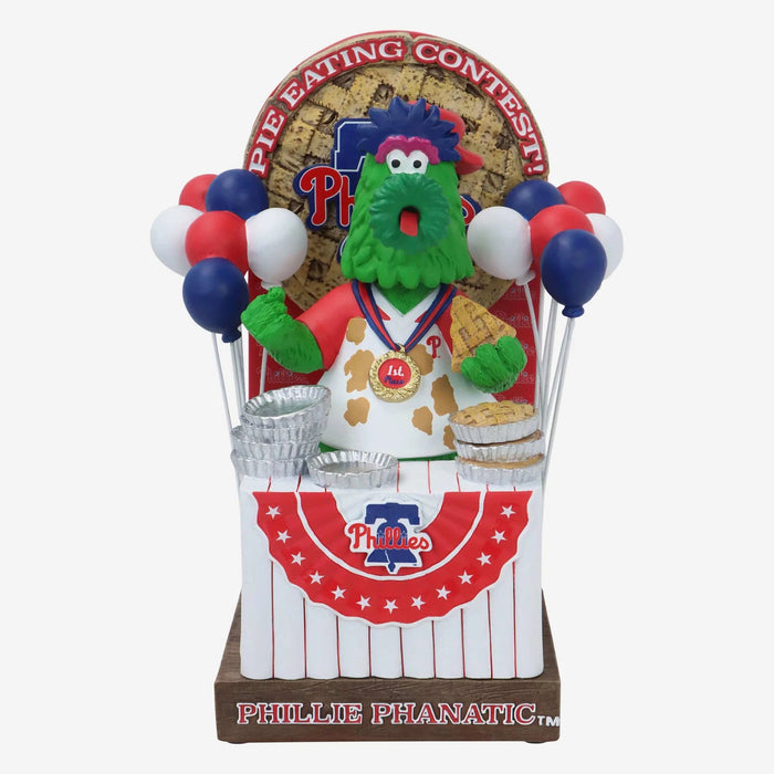 Phillie Phanatic Philadelphia Phillies Pie Eating Contest MLB Bobblehead