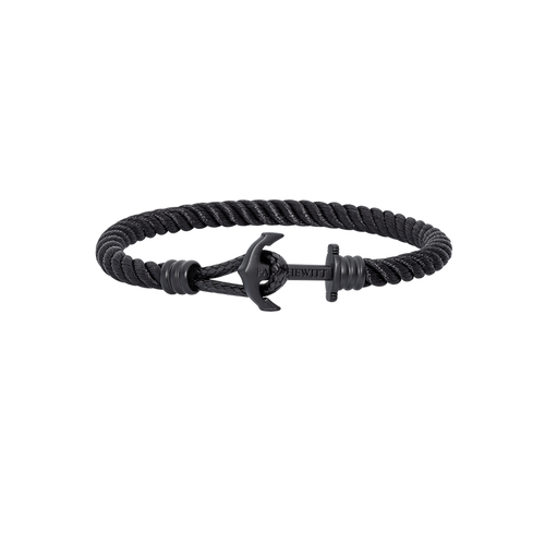 Ankerarmband Phrep Lite Schwarz Nylon Schwarz
