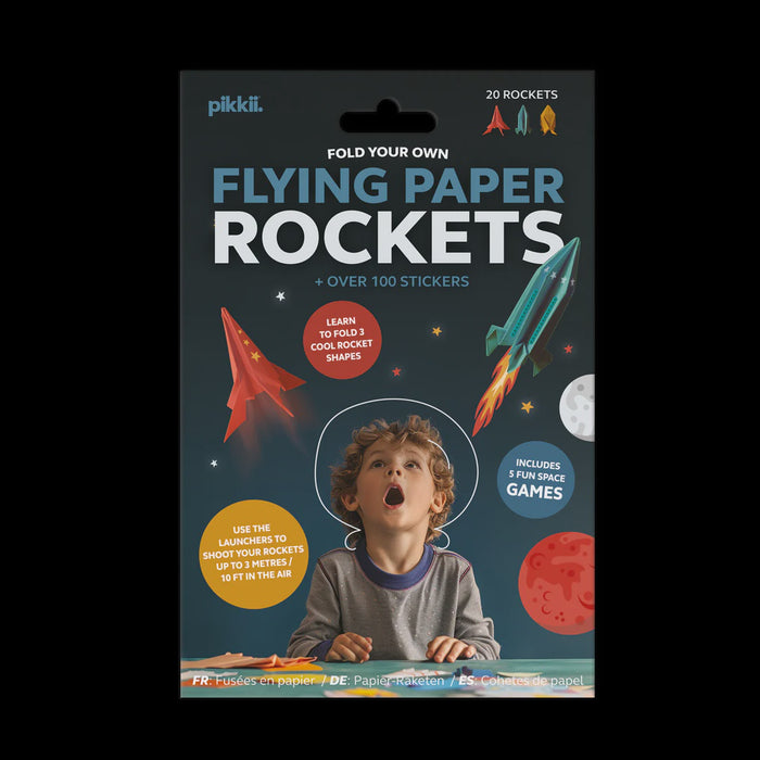 Pikkii Flying Paper Rockets