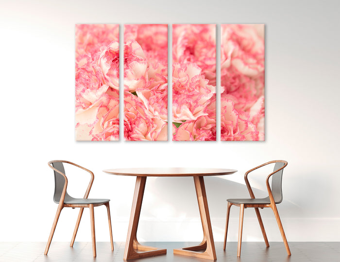 Pink Carnations Canvas Print #7557