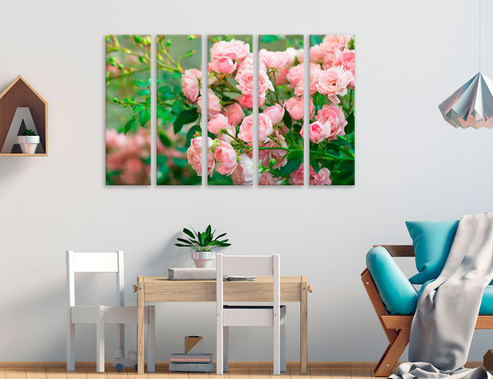 Pink Roses Canvas Print #7561