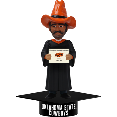 Pistol Pete Oklahoma State Cowboys Mascot Graduation Bobblehead (Presale)