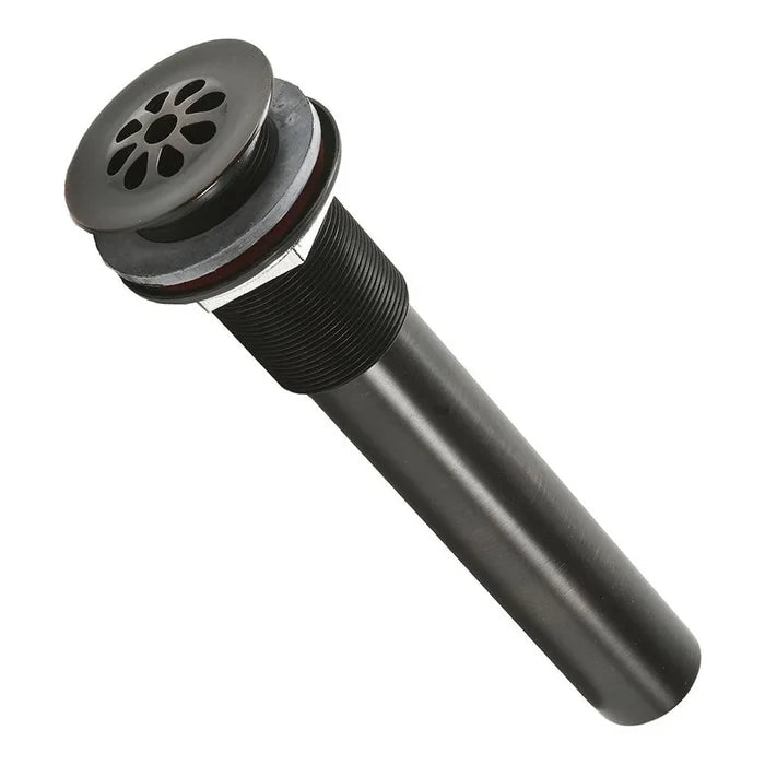 Premier Copper 1.5 in. Non-Overflow Grid Bathroom Sink Drain in Oil Rubbed Bronze (D-207ORB) main image.