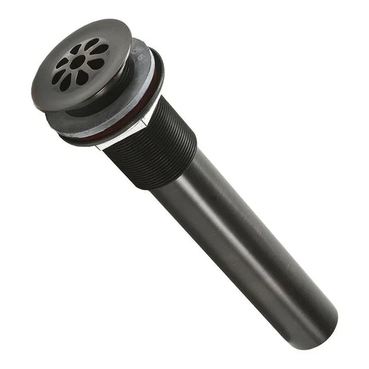 Premier Copper 1.5 in. Non-Overflow Grid Bathroom Sink Drain in Oil Rubbed Bronze (D-207ORB) main image.
