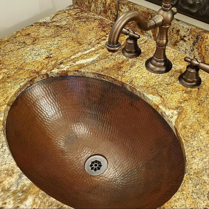 Premier Copper 1.5 in. Non-Overflow Grid Bathroom Sink Drain in Oil Rubbed Bronze