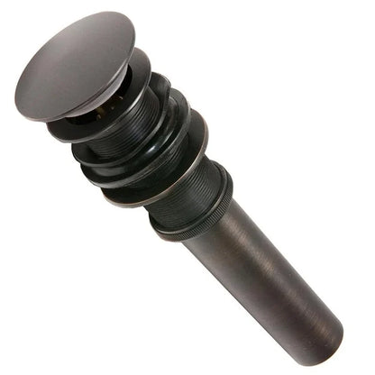 Premier Copper 1.5 in. Non-Overflow Pop-up Bathroom Sink Drain in Oil Rubbed Bronze (D-208ORB)