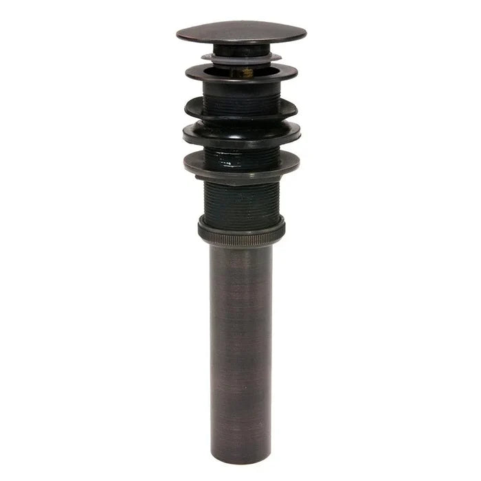Premier Copper 1.5 in. Non-Overflow Pop-up Bathroom Sink Drain in Oil Rubbed Bronze (D-208ORB)