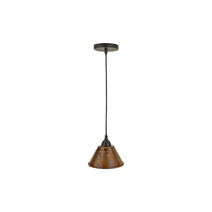Premier Copper Hammered Copper Cone Pendant Lights main image.