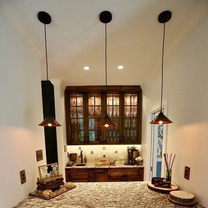 Premier Copper Hammered Copper Cone Pendant Lights