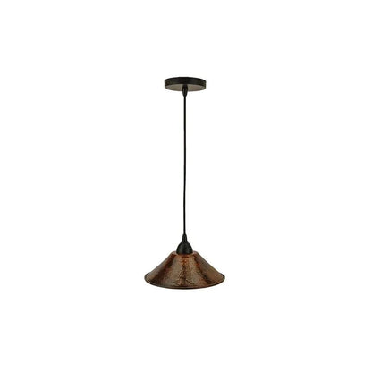 Premier Copper Hammered Copper Cone Pendant Lights
