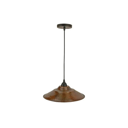 Premier Copper Hammered Copper Cone Pendant Lights