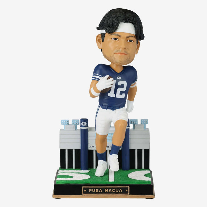 Puka Nacua Brigham Young Cougars Gate Series NCAA College Bobblehead