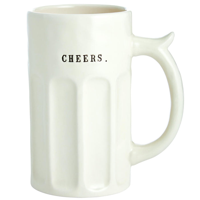 Rae Dunn Cheers Beer Stein