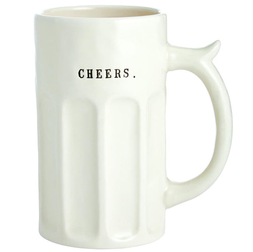 Rae Dunn Cheers Beer Stein