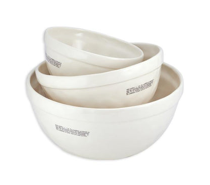 Rae Dunn Kitchen Icon Mixing Bowls - Set of 3