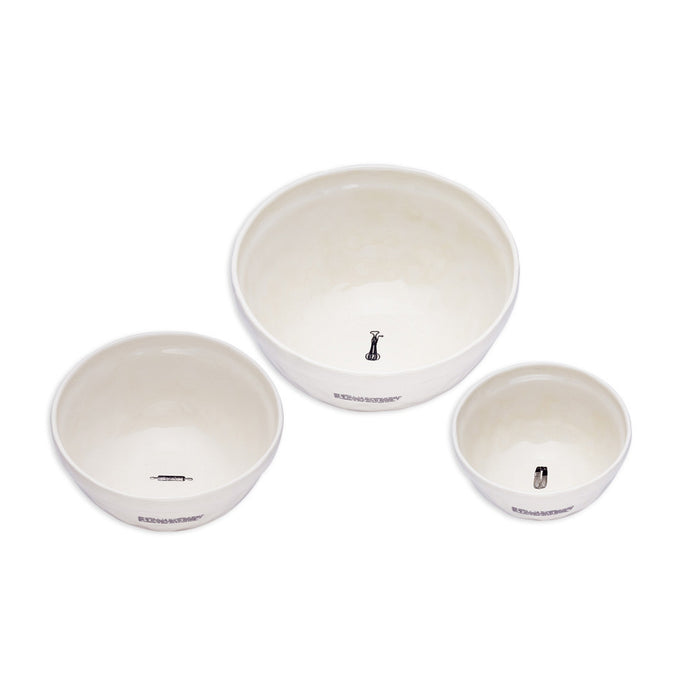 Rae Dunn Mixing Bowls - Set of 3