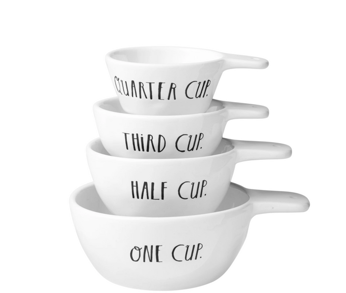 Rae Dunn Stem Print Measuring Cups
