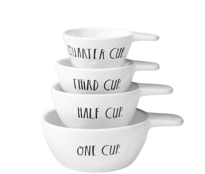 Rae Dunn Stem Print Measuring Cups