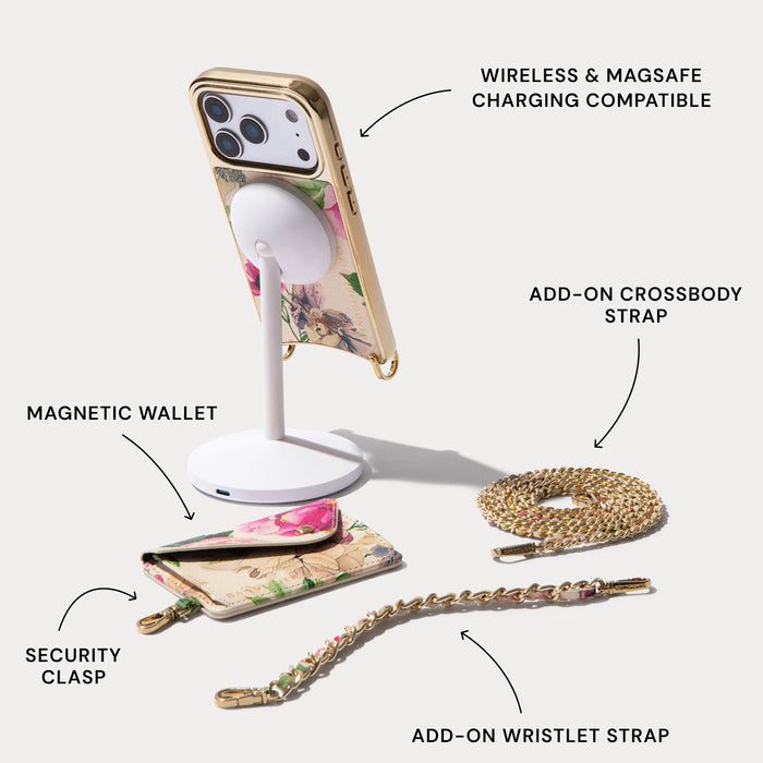 Rae Magnet Duet Essentials Set - Ceci Ivory Floral/Gold